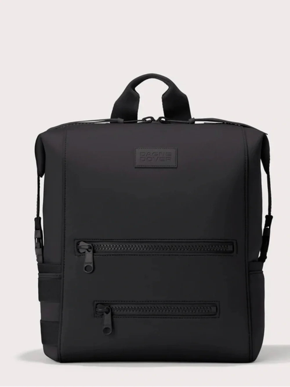 Dagne Dover Black Indi Neoprene Diaper Backpack